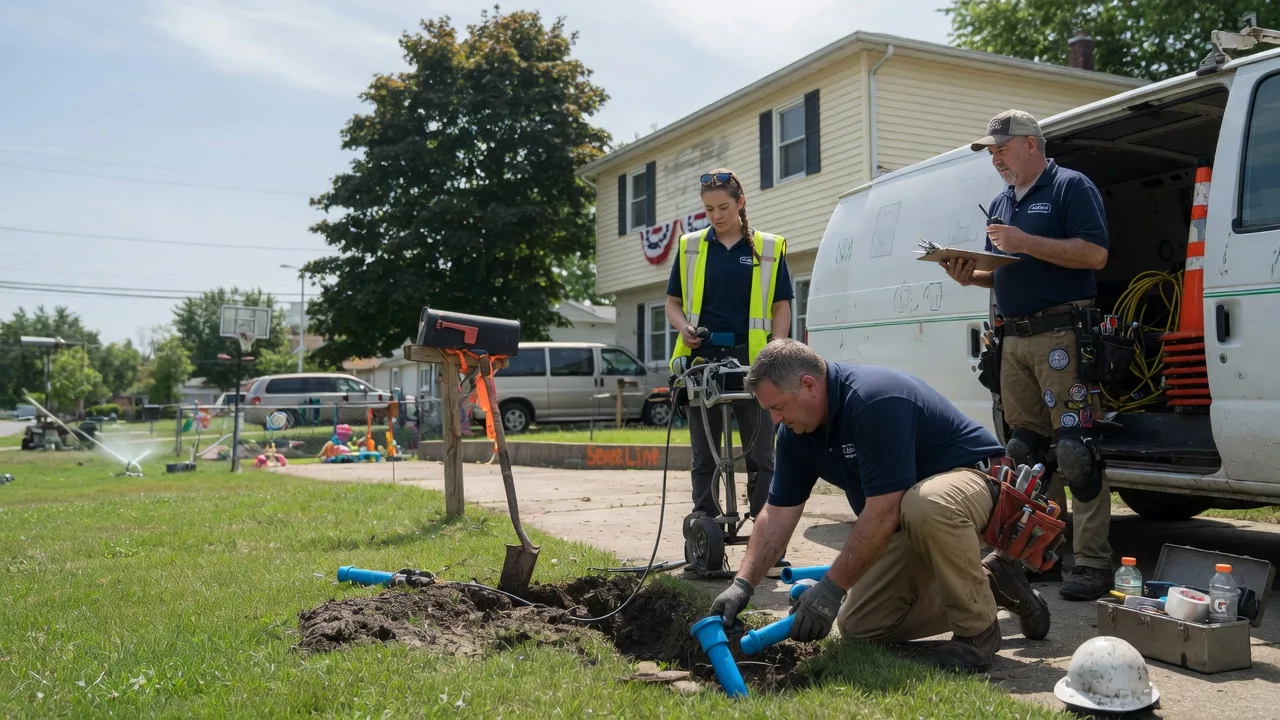 Slab Leak Repair in New Waterford, OH near me